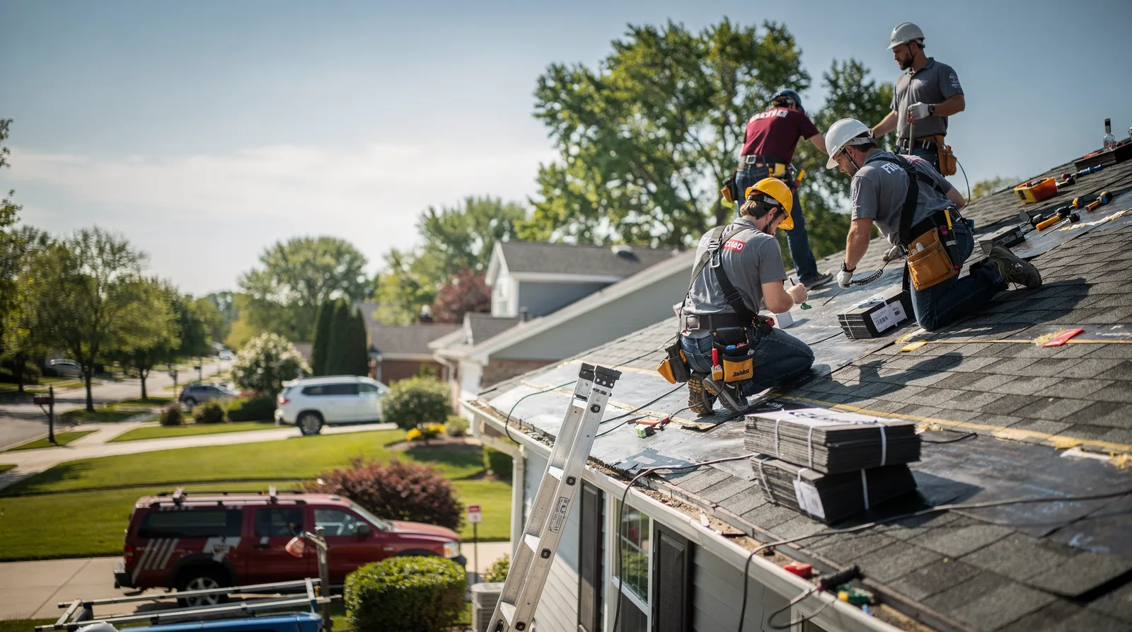 Roof Repair in Erie, IL around you